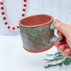 Small Mug with scaley texture