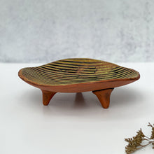 Load image into Gallery viewer, Small Groovy Platter- chartreuse