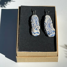 Load image into Gallery viewer, Angel Hair Dangles in Blue