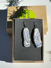 Load image into Gallery viewer, Angel Hair Dangles in Blue