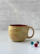 Load image into Gallery viewer, Minimalist Pinched Mug in Limoncello