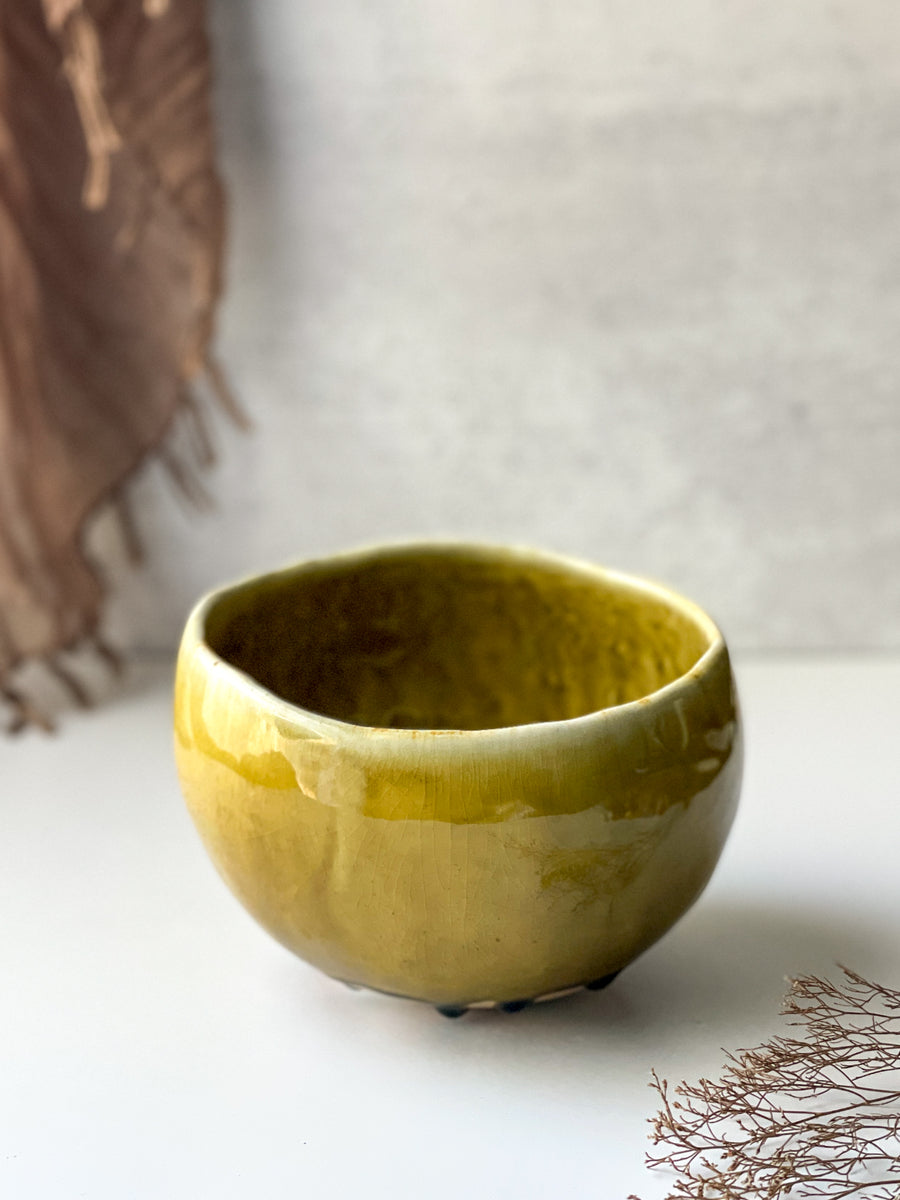 Pinched Bowl 05 – Biscuit Ceramics