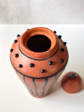 Load image into Gallery viewer, Urn with Stripes and Beads