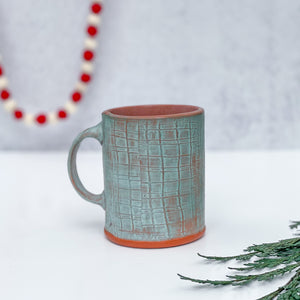 Mug with stamped pattern 2