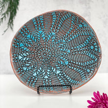 Load image into Gallery viewer, Large Burst Platter- Turquoise