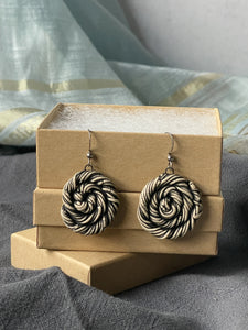 Angel Hair Spiral Dangles