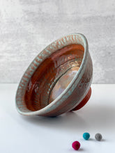 Load image into Gallery viewer, Round Serving Bowl in Teal