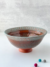 Load image into Gallery viewer, Round Serving Bowl in Teal