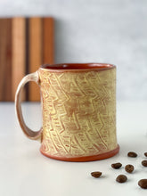 Load image into Gallery viewer, Mug with zigzag texture
