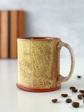Load image into Gallery viewer, Mug with zigzag texture