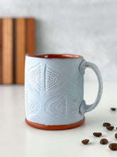 Load image into Gallery viewer, Mug with stamped pattern