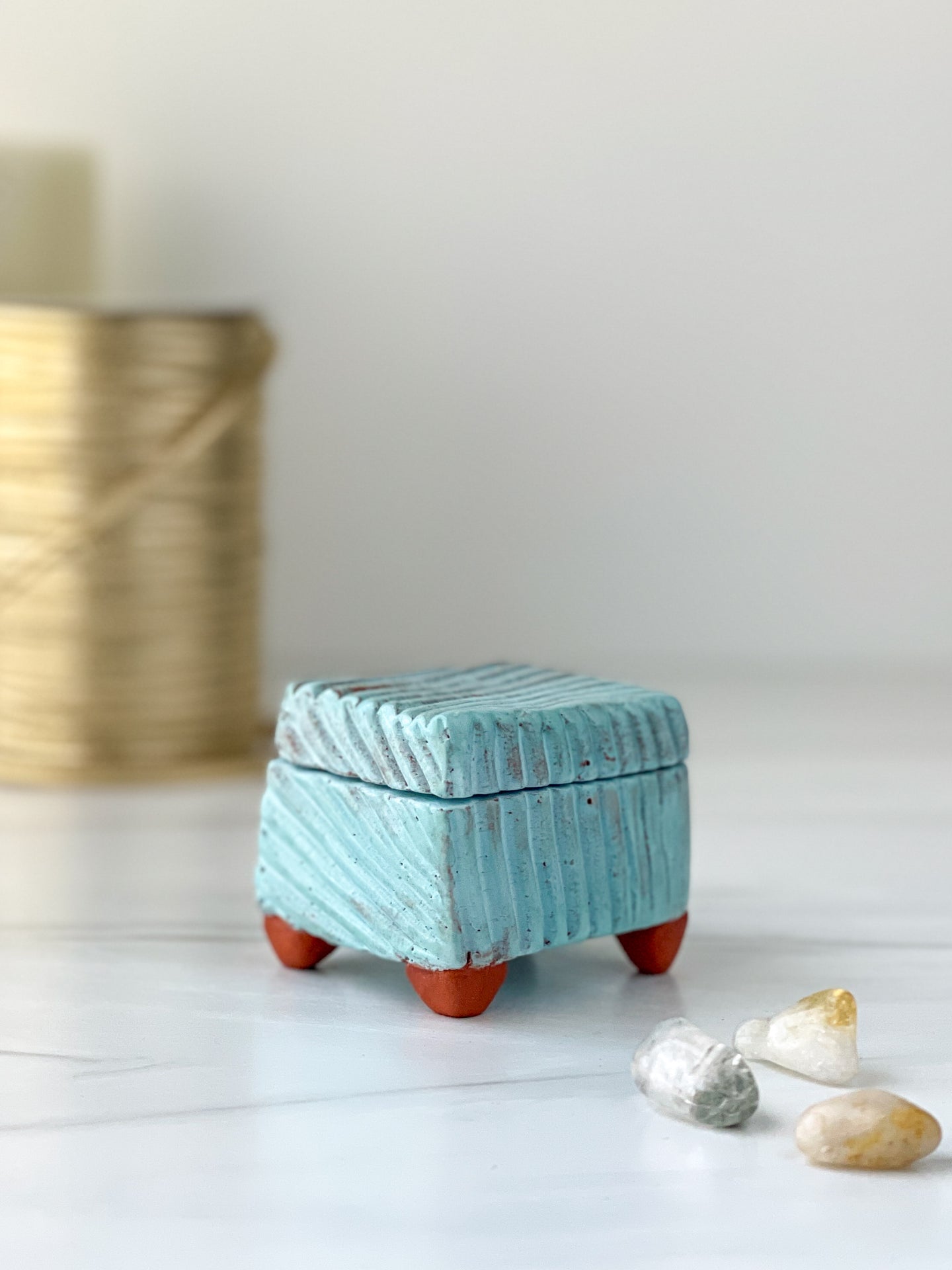 Treasure Box in Turquoise