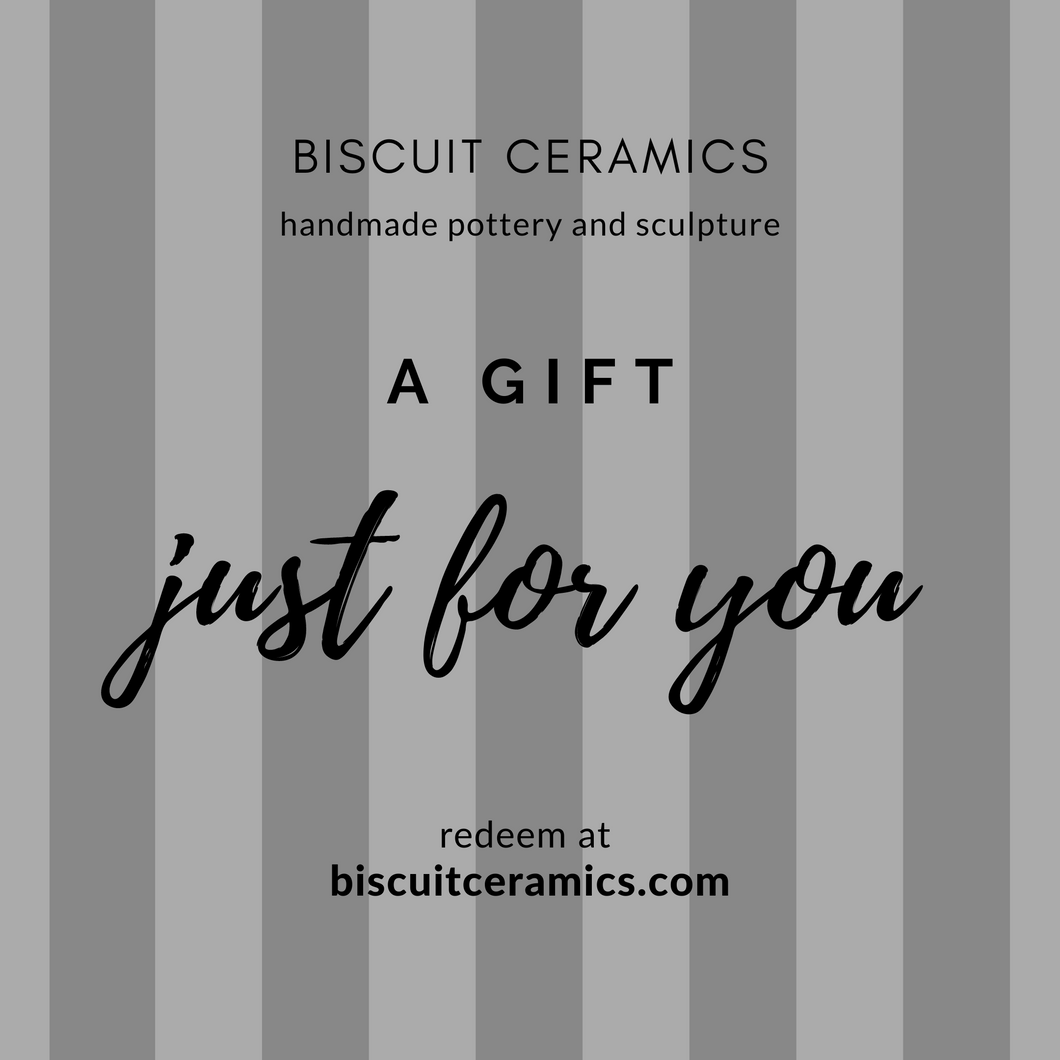 Biscuit Ceramics Gift Card