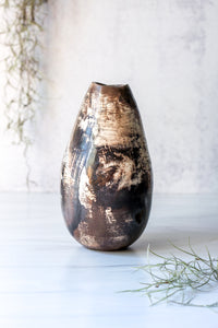 Cosmic Pear-Shaped Vase