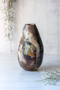 Cosmic Pear-Shaped Vase