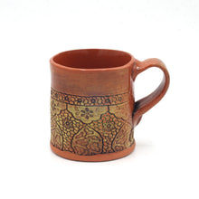 Load image into Gallery viewer, Mug, Embossed with Chartreuse Detail No. 1