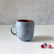 Load image into Gallery viewer, Minimalist Pinched Mug in Light Sky Blue