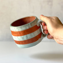 Load image into Gallery viewer, Large Striped Mug 2