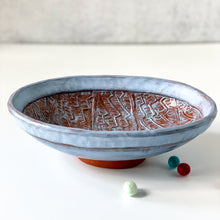 Load image into Gallery viewer, Oval Serving Dish in Light Sky Blue