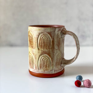 Stamped Mug in Light Limoncello