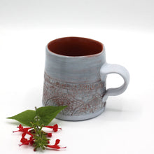 Load image into Gallery viewer, Embossed Mug in Slate Blue