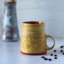 Load image into Gallery viewer, Embossed Mug in Limoncello