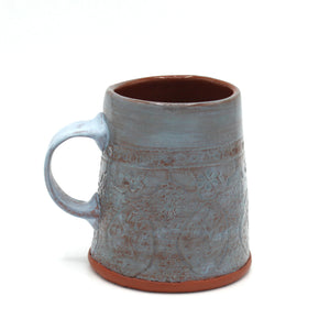 Mug with Two Finger Handle in Dark Slate Blue