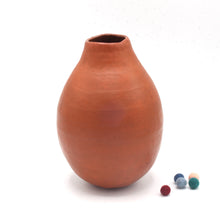 Load image into Gallery viewer, Bulbous Earthenware Vase